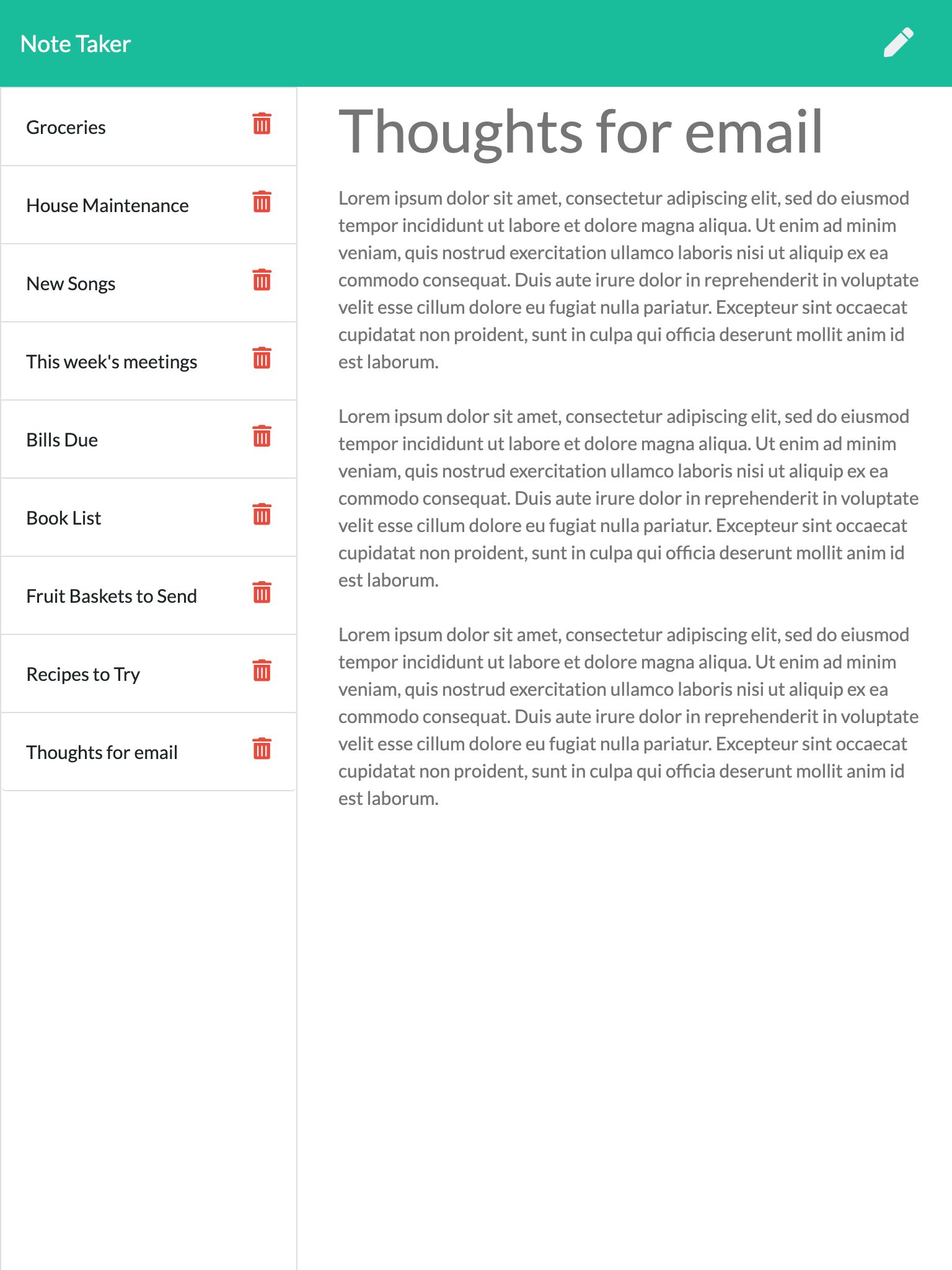 Burger App Screenshot